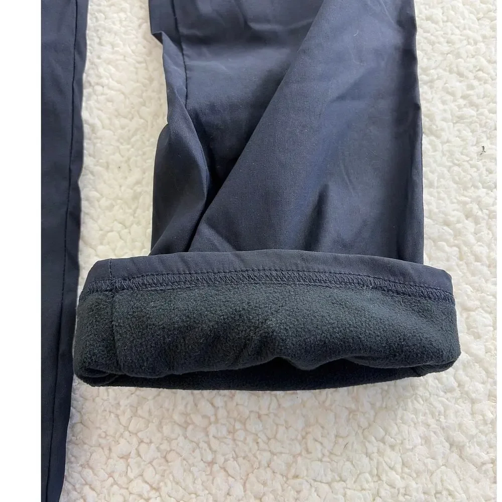 Orvis‎ Mens Fleece Lined Pants Size 32x32 Navy Blue Straight Leg NEW